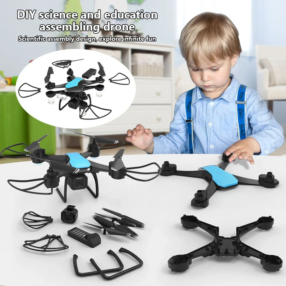 Drone Camera Hd - โดรน JJRC H108 ประกอบเองได้ ฝึกการใช้งาน โดรนขนาดเล็ก