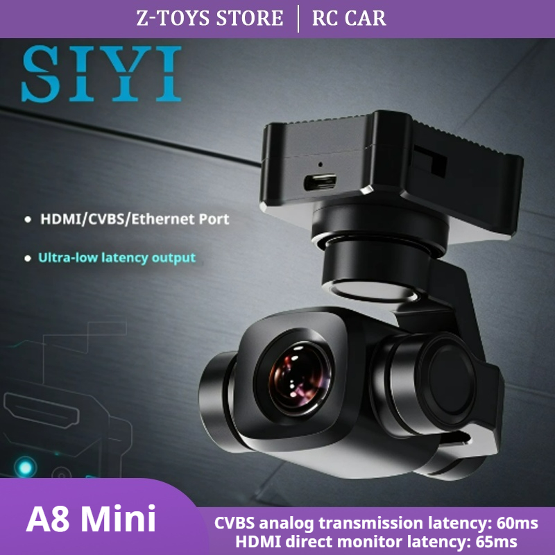 SIYI A8 กล้องกิมบอลซูม 4K ขนาด - Drone Camera 4K บทวิจารณ์และราคา