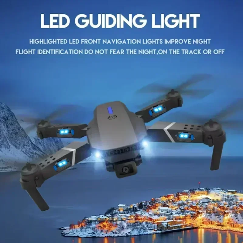 E88 Pro WIFI FPV Droneมุมกว้าง - Drone Camera Professional บทวิจารณ์และราคา