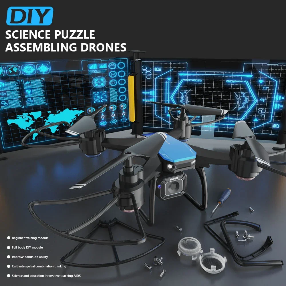 โดรน JJRC H108 ประกอบเองได้ ฝึ - Drone Camera Hd บทวิจารณ์และราคา