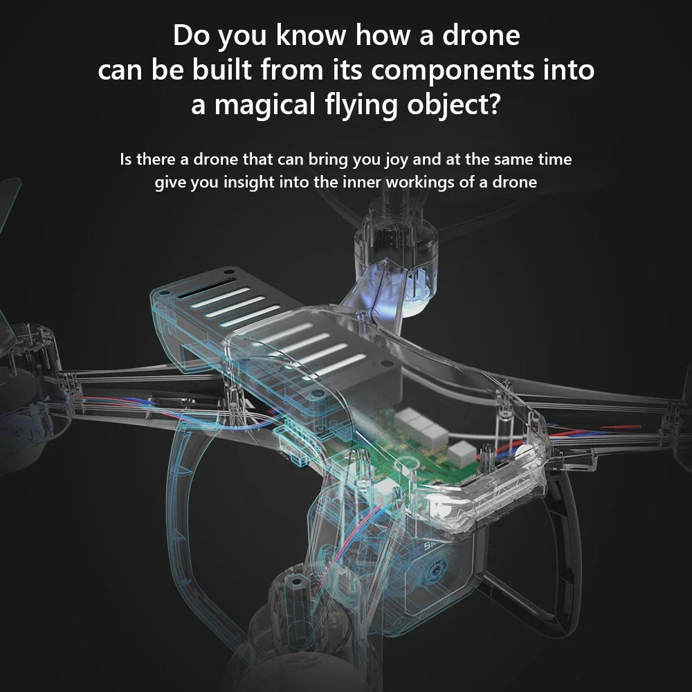 โดรน JJRC H108 ประกอบเองได้ ฝึ - Drone Camera Hd บทวิจารณ์และราคา